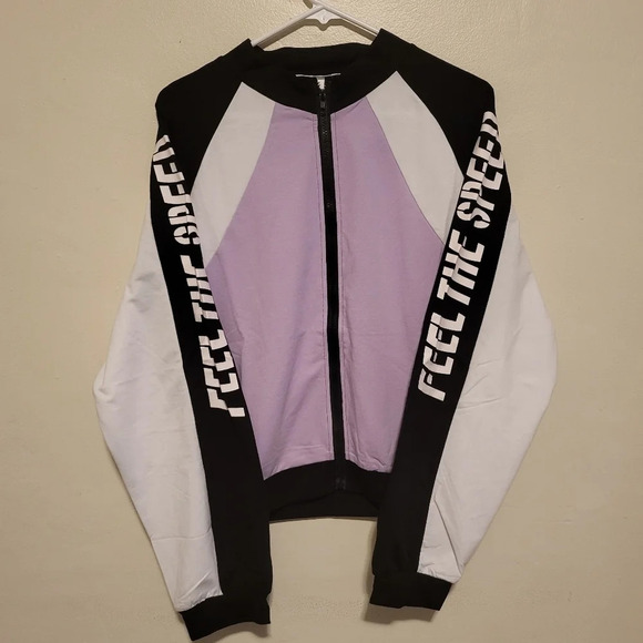 Feel the Speed Mini Jacket PLUS SIZE - Lavender (Size 2XL) - Picture 4 of 9